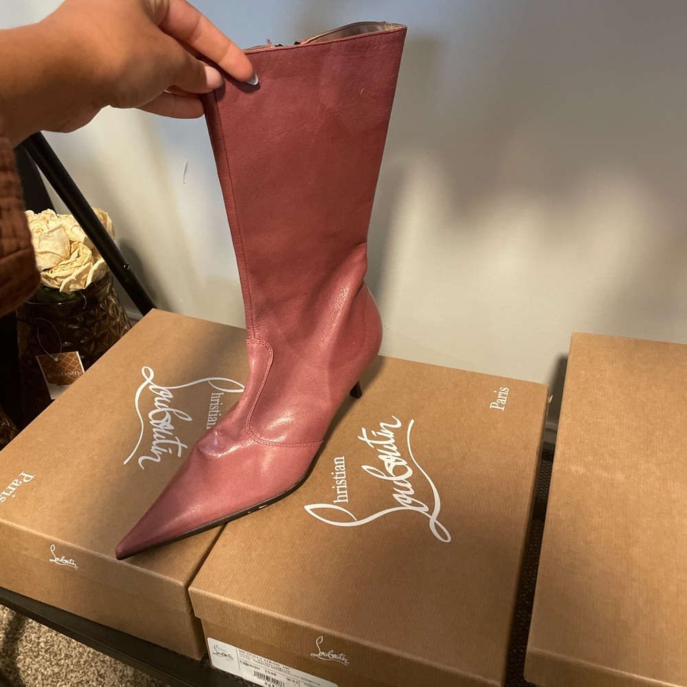Pink made in Italy booties